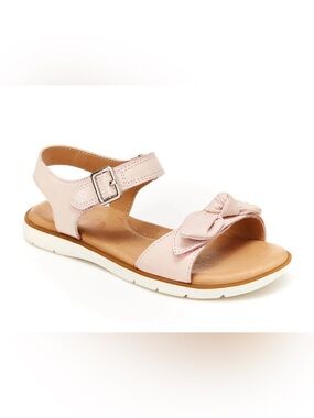 Stride Rite - Whitney- Girls Light Pink Leather Sandals